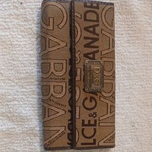 Dolce & Gabbana Brown Logo Wallet